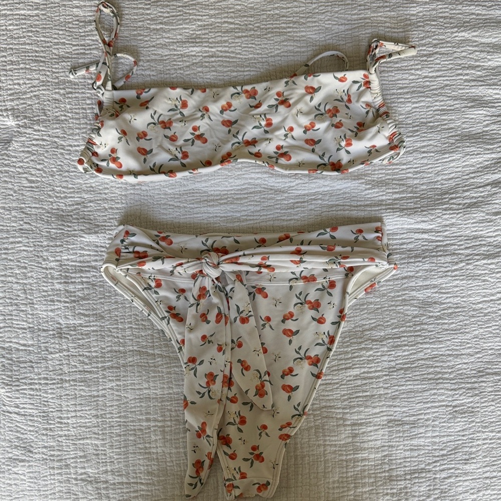 Abercrombie & Fitch Cherry Print Bikini Set